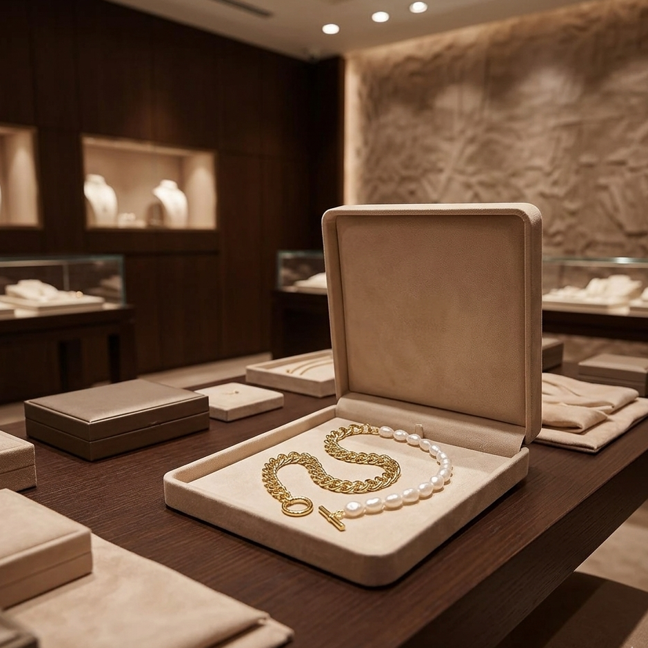 Gold Pearl Necklace