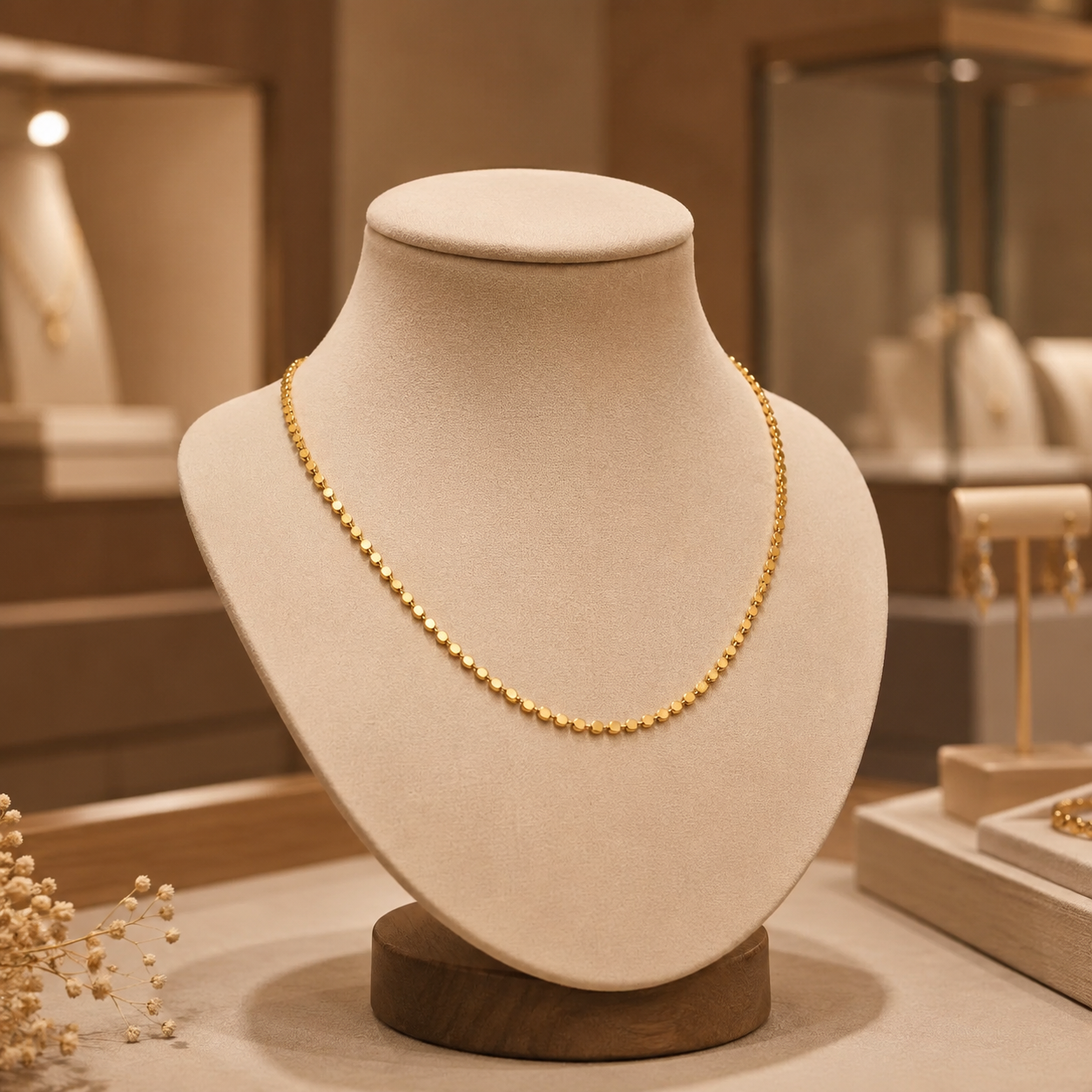 Square Link Necklace