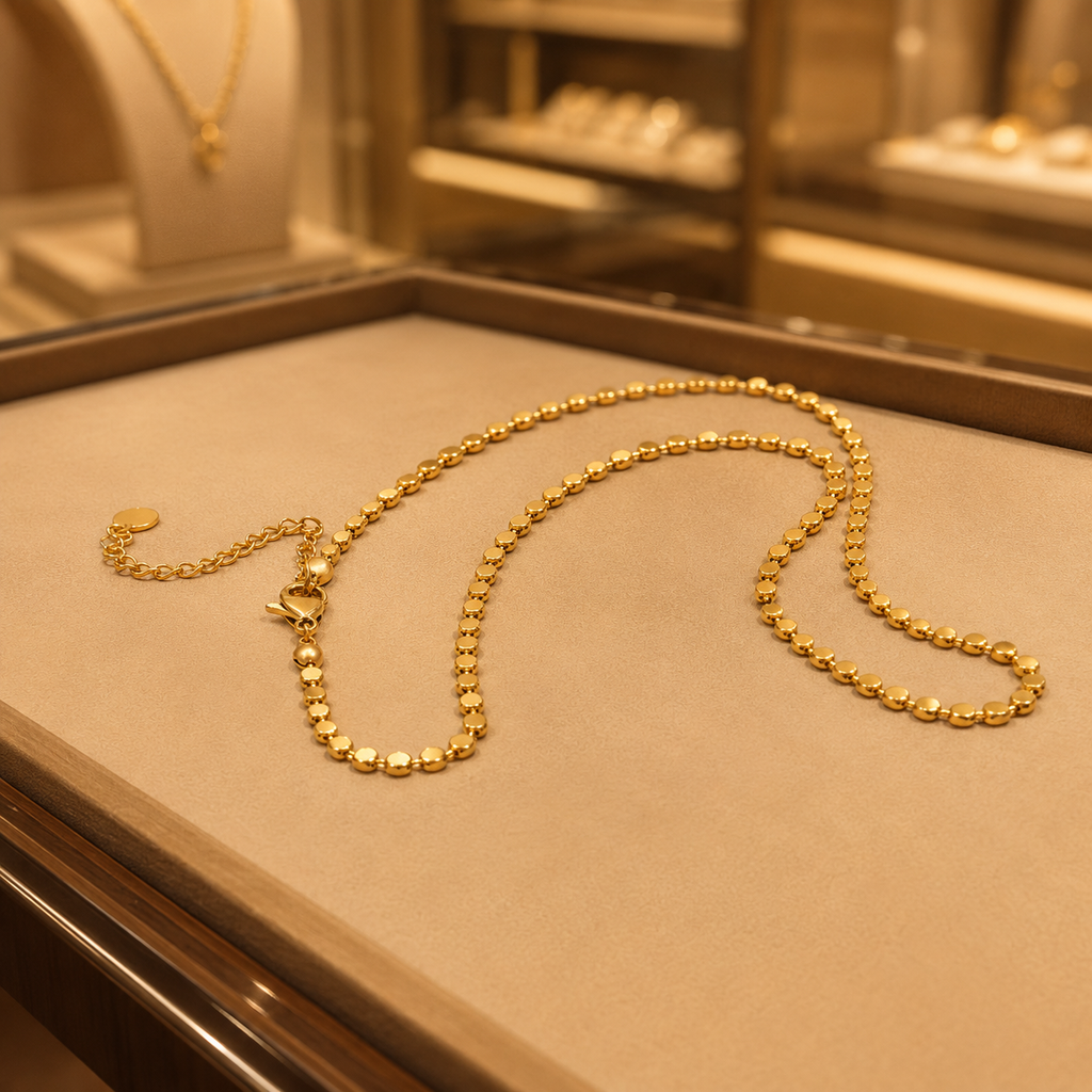 Square Link Necklace