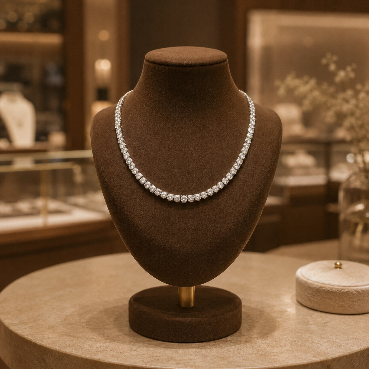 Royal Tennis Necklace