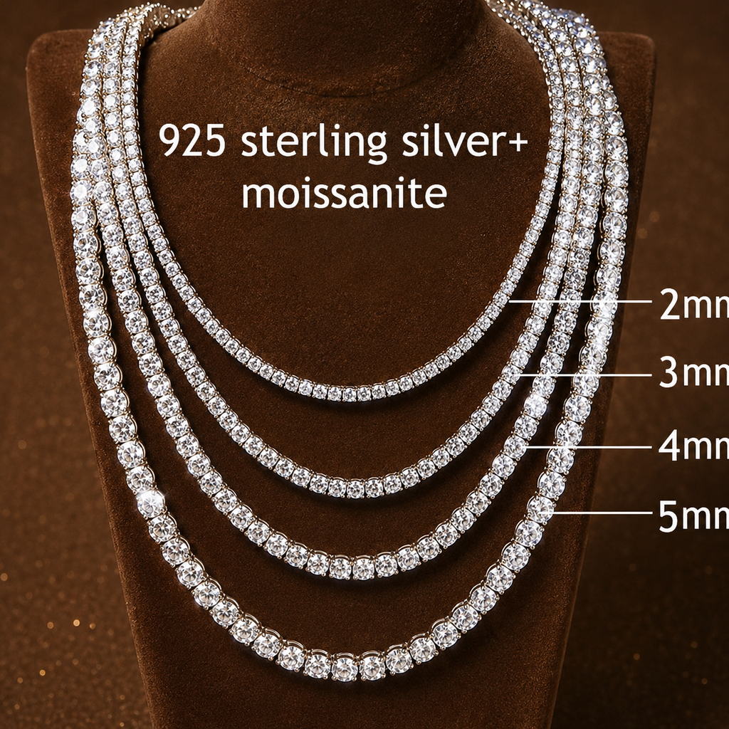 Royal Tennis Necklace
