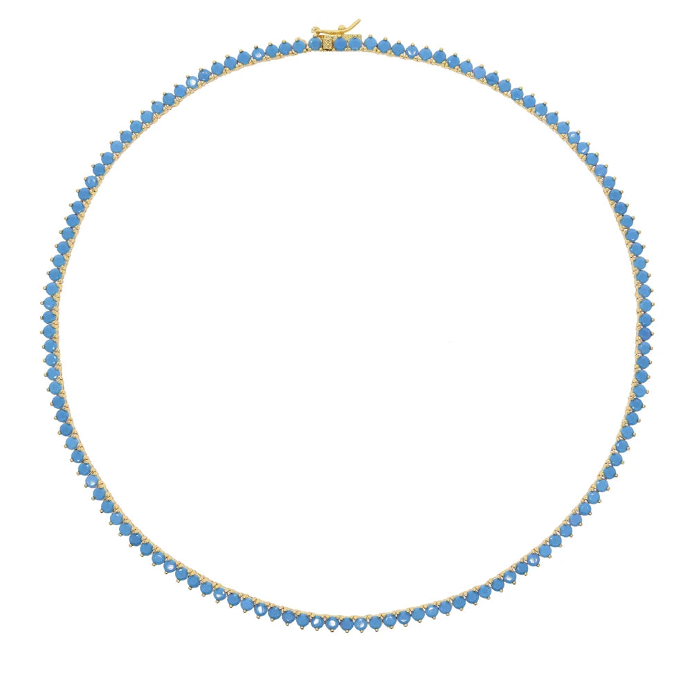 Prisma Tennis Necklace
