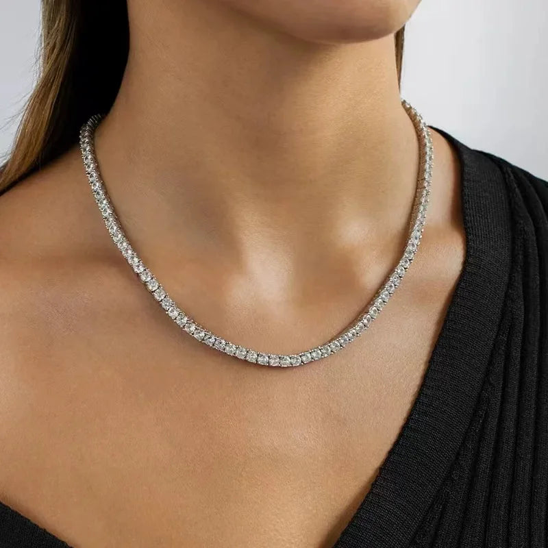 Royal Tennis Necklace