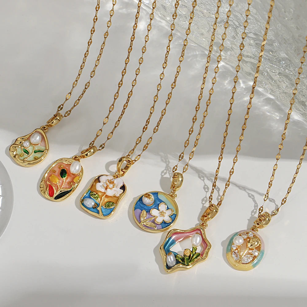 Gardenial Necklace